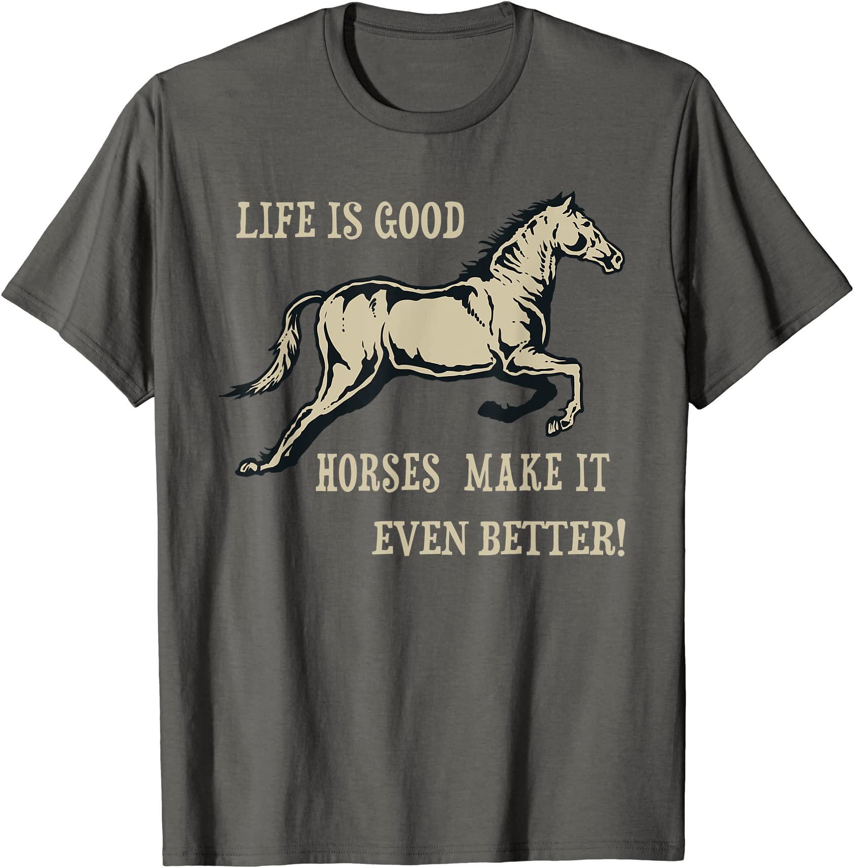 horse horseback riding racing hobby cowboy equestrian tshirt men - Buy ...