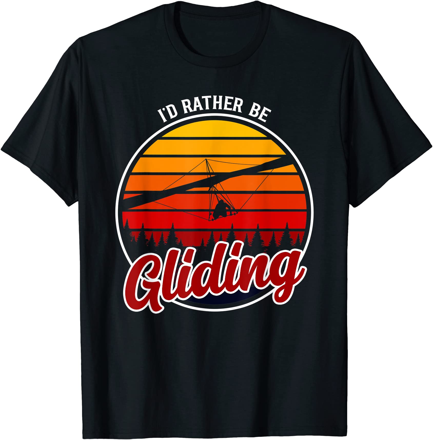 i39d rather be hang gliding clothing funny hang gliding t shirt men ...