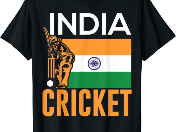 Indian cricket team indian cricket flag t shirt men