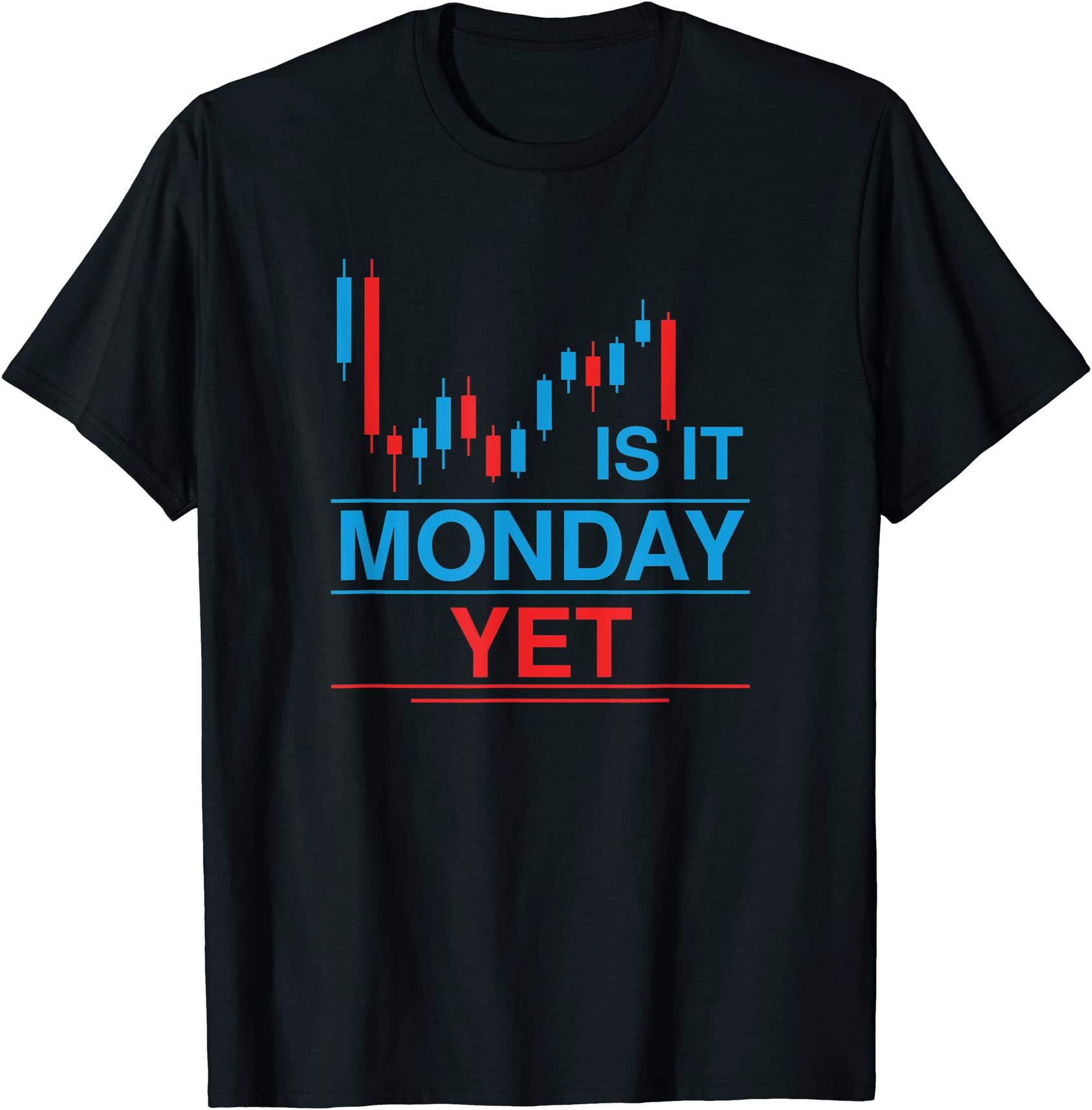 is it monday yet shirt i trader candlestick currency fx day men - Buy t ...