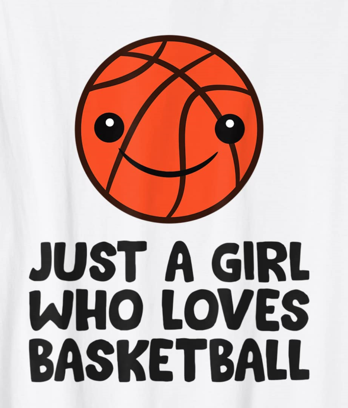 just a girl who loves basketball t shirt men