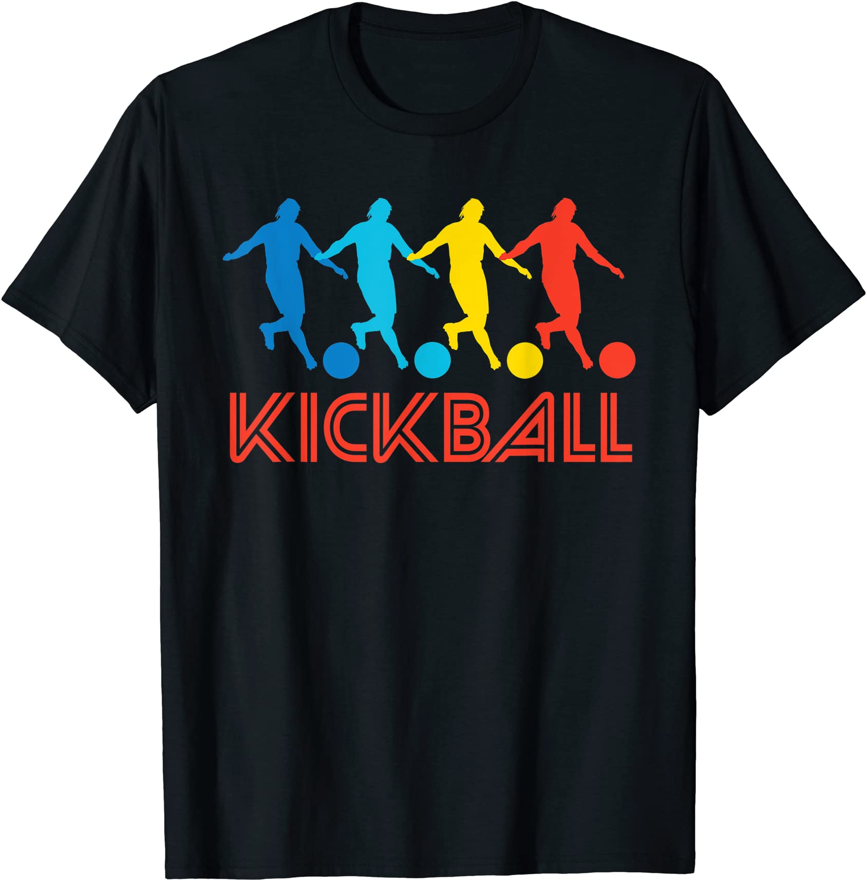 Kickball Player Retro Pop Art Kickball Graphic T Shirt Men Buy T Shirt Designs