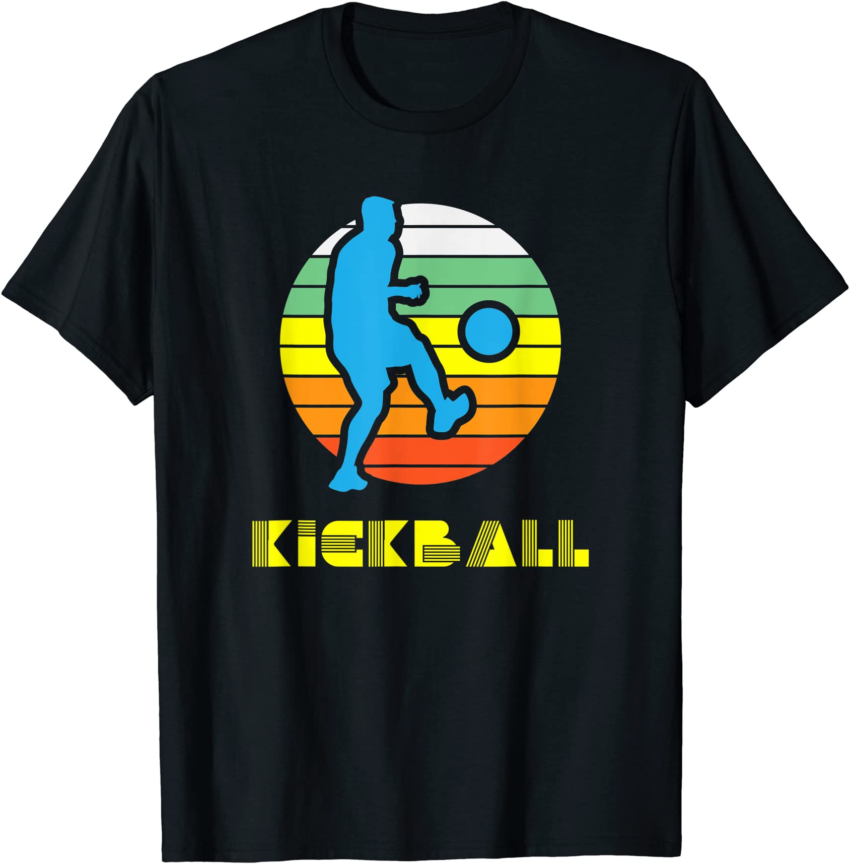 Kickball Retro Design T Coach Player T Shirt Men Buy T Shirt Designs