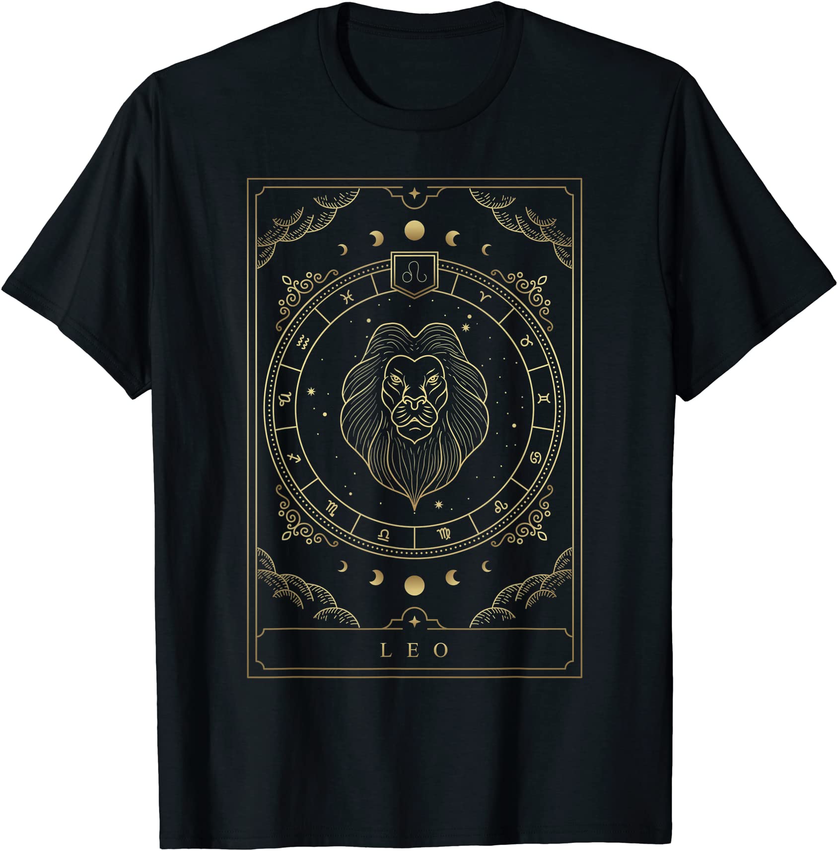 leo horoscope and zodiac constellation symbol t shirt men - Buy t-shirt ...
