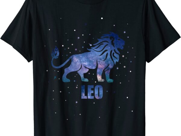 Leo zodiac sign astrology horoscope t shirt men