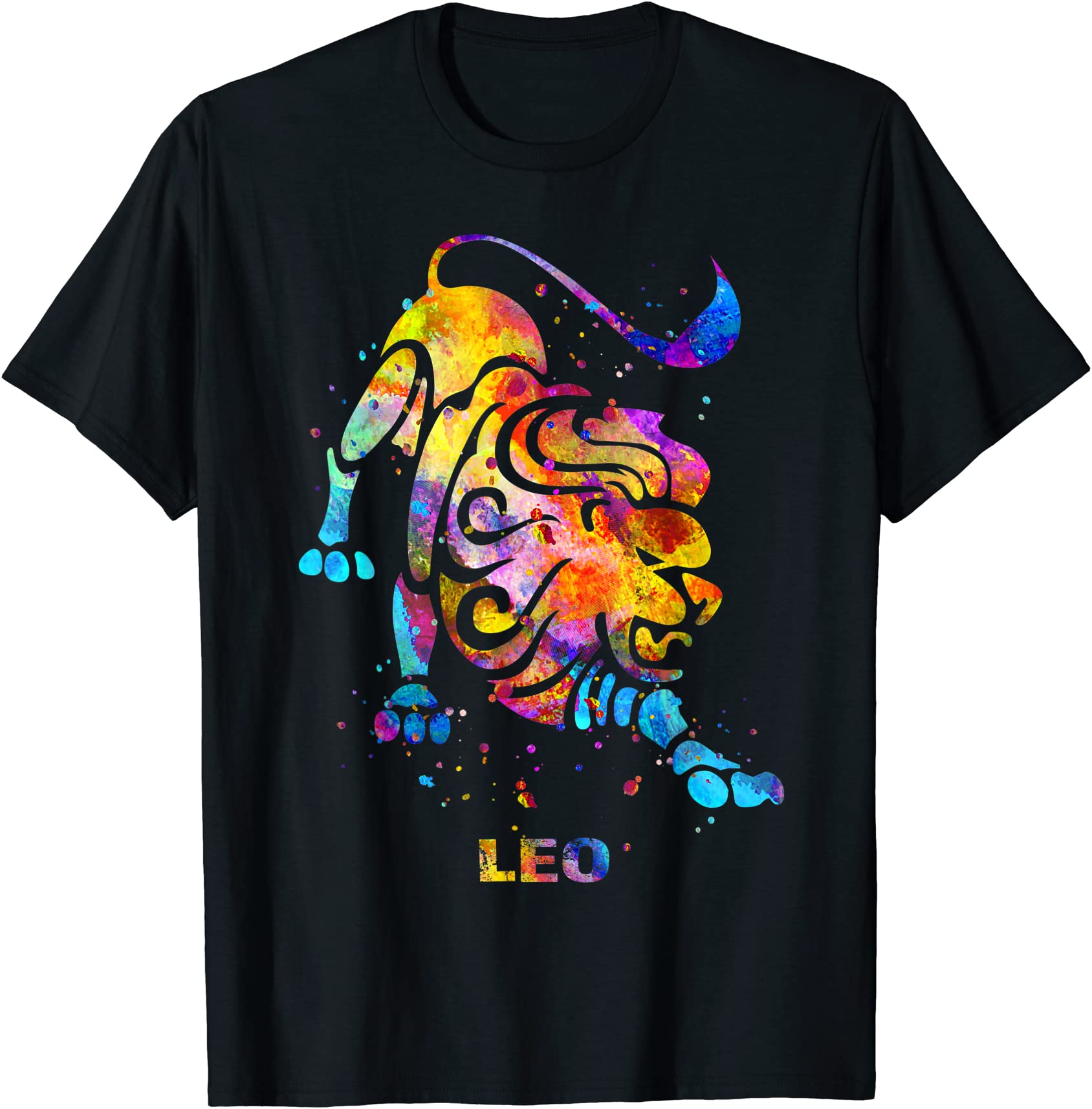 leo zodiac sign t shirt men - Buy t-shirt designs