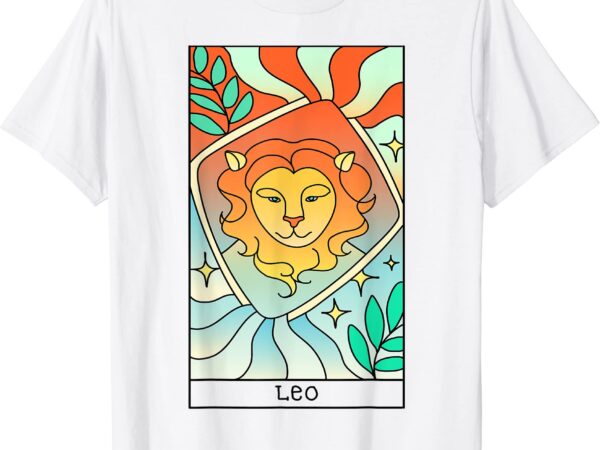 Leo zodiac t shirt men