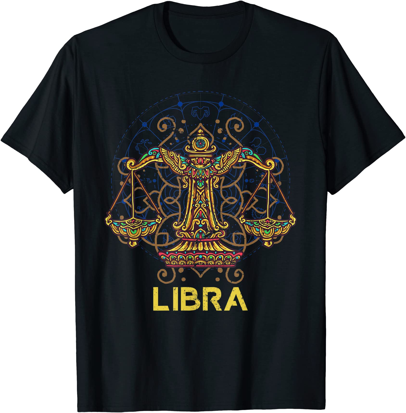 libra zodiac sign t shirt men 2 - Buy t-shirt designs