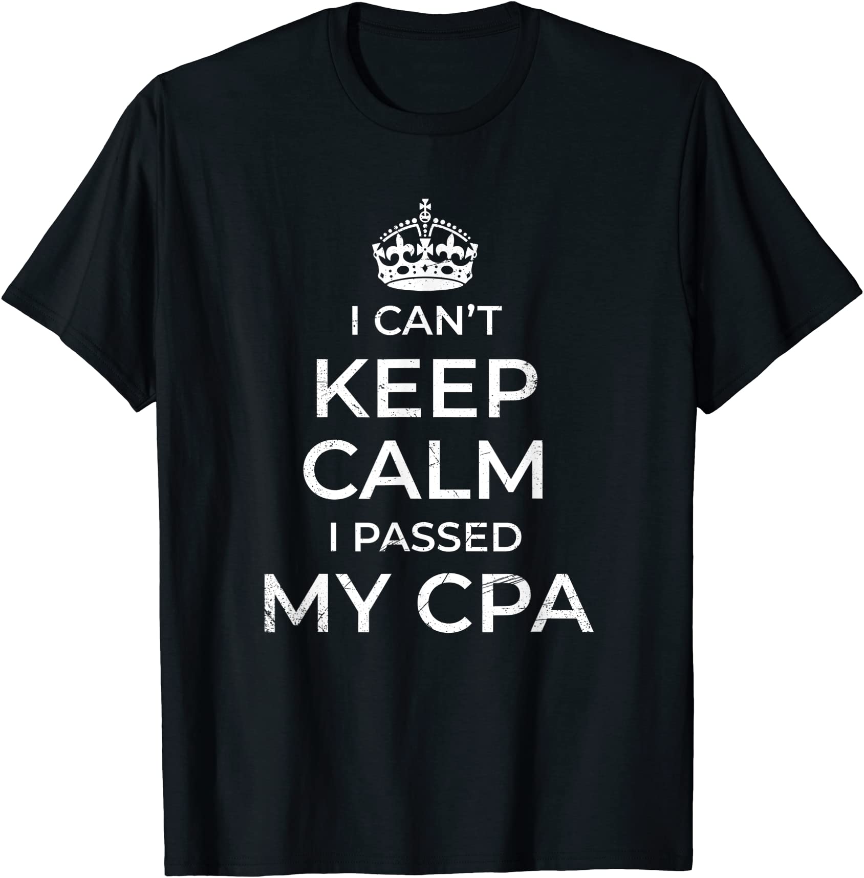 new cpa exam certified public accountant graduate t shirt men - Buy t ...