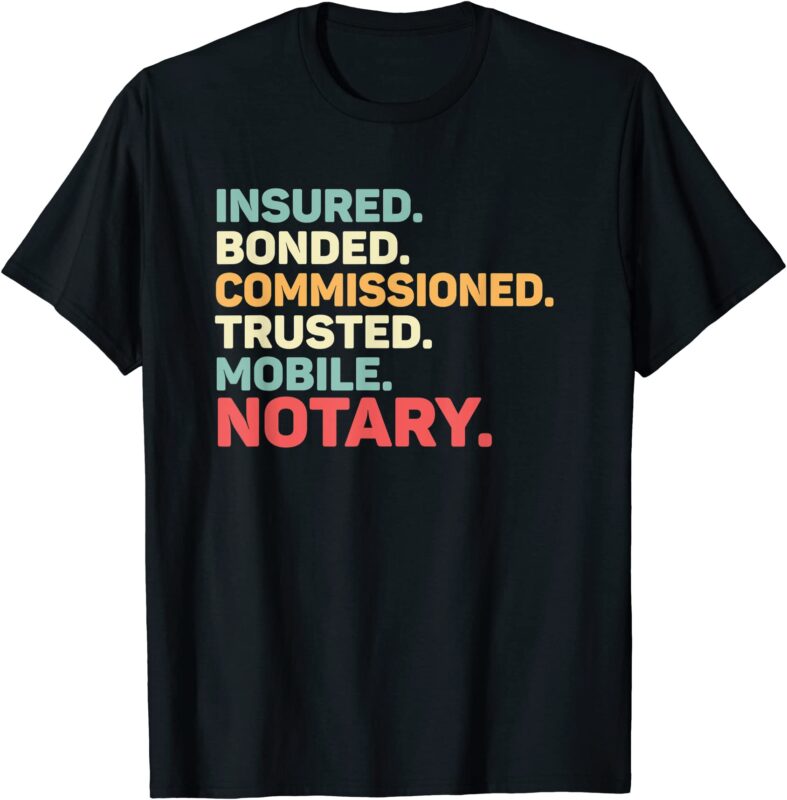 notary person public attorney at law notary signer lawyer t shirt men