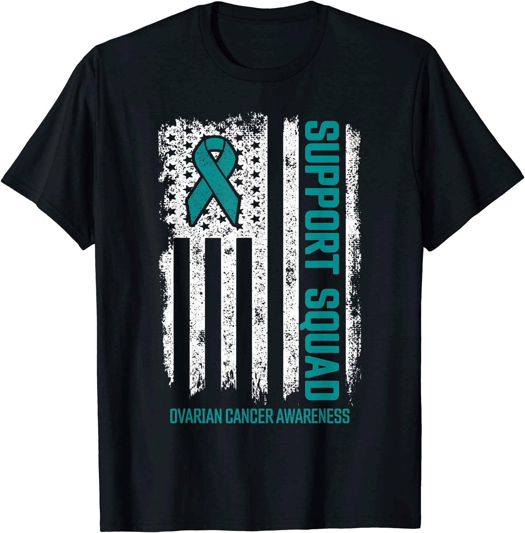 ovarian cancer shirts support squad ovarian cancer awareness t shirt ...