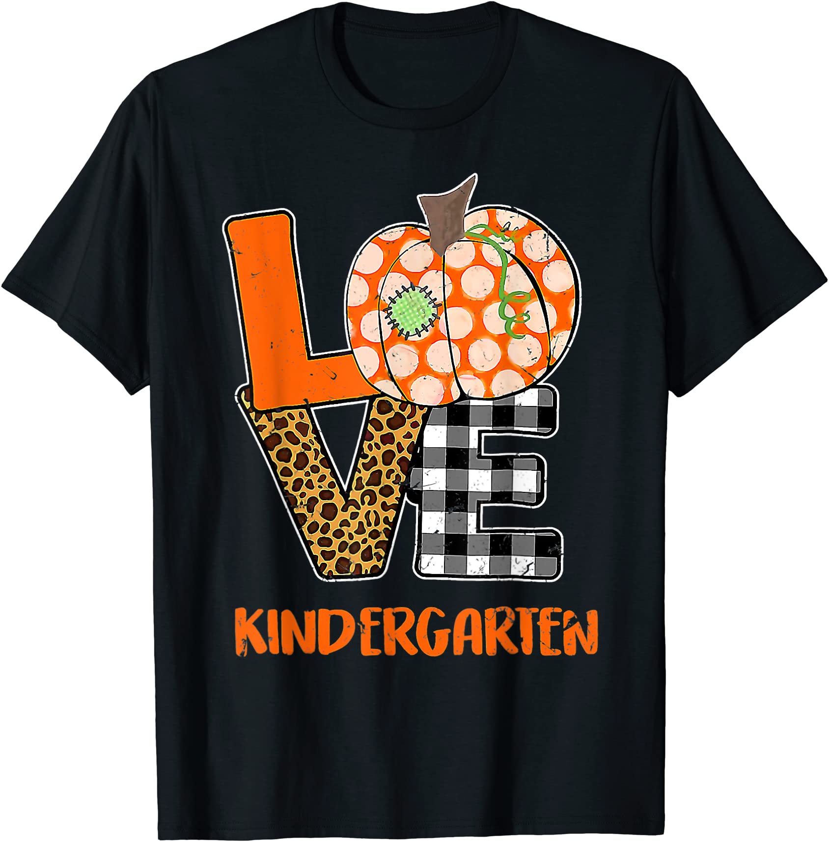 ph love kindergarten teacher thanksgiving pumpkin costume t shirt men ...