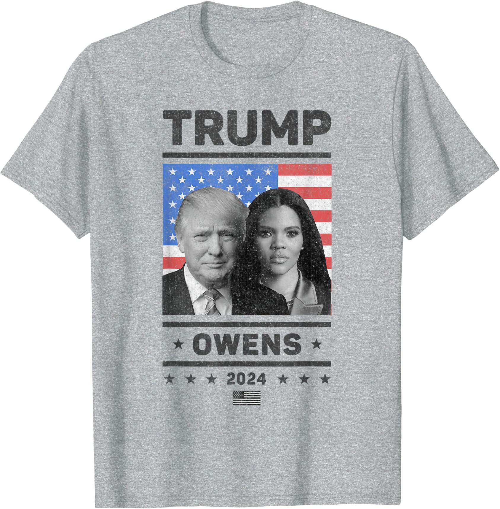president donald trump and vice president candace owens 2024 t shirt