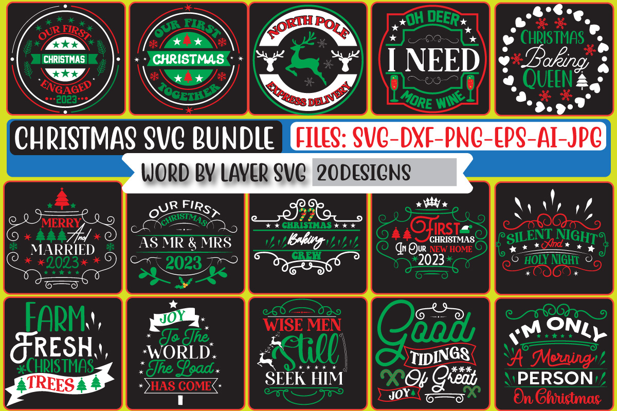 Christmas Svg Bundle - Buy t-shirt designs