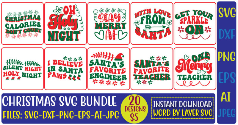 Christmas Svg Bundle