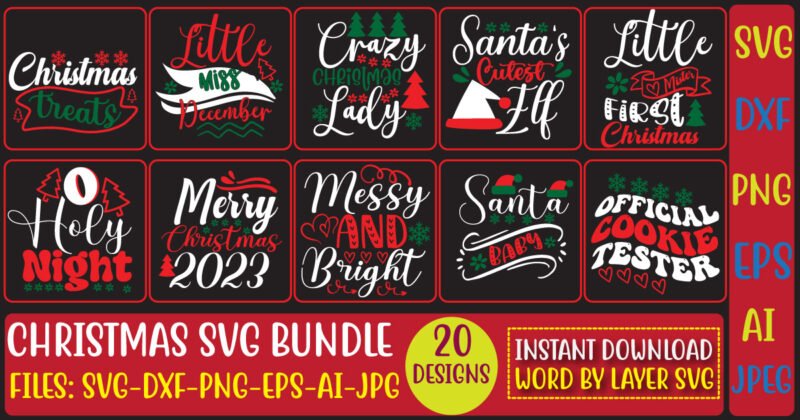 Christmas Svg Bundle