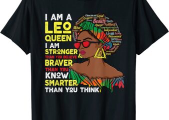 proud afro leo queen july august birthday leo zodiac sign t shirt men