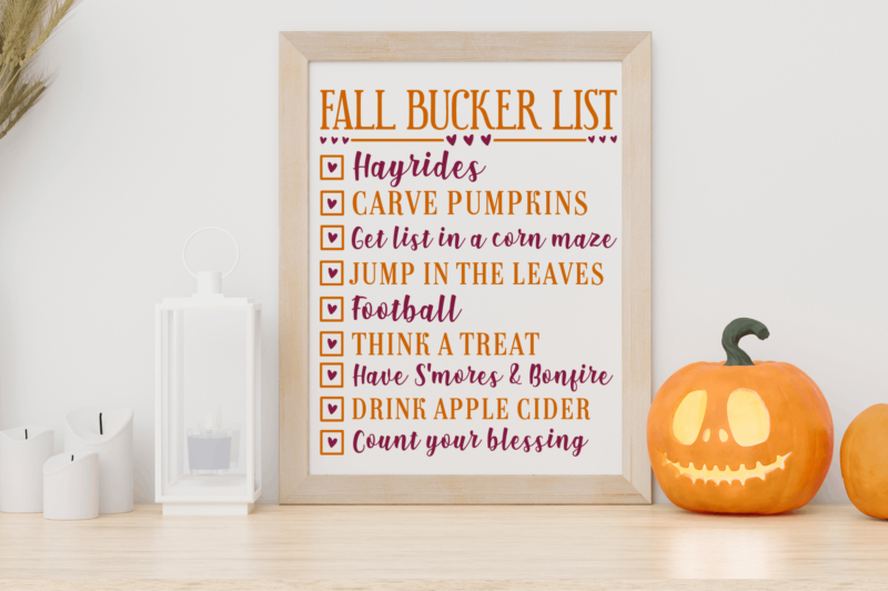 Fall Sign Svg Bundle