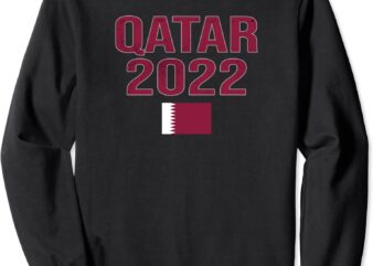 qatar 2022 football soccer sweatshirt unisex