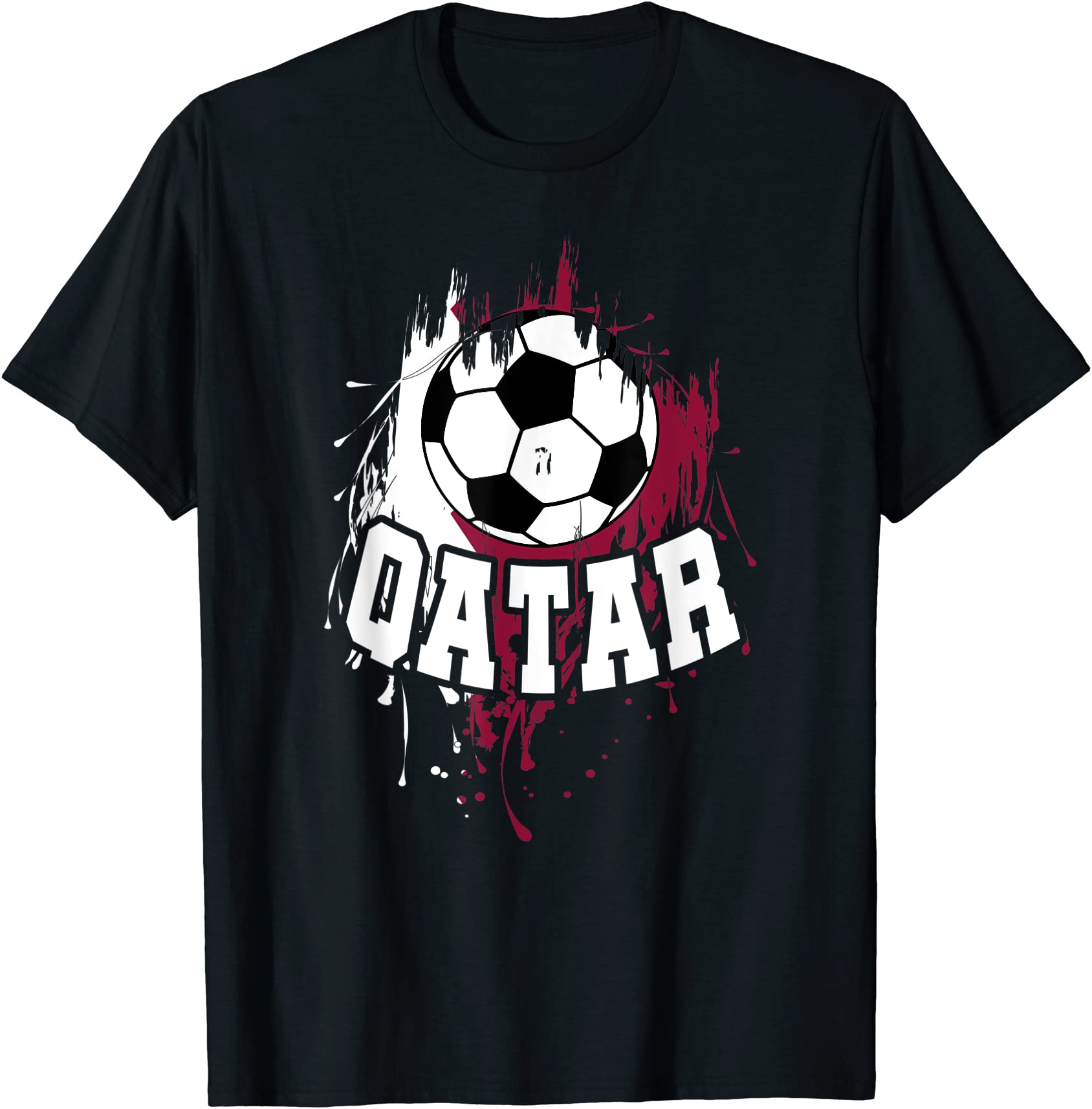 qatar soccer qatari football qatar futbol t shirt men - Buy t-shirt designs