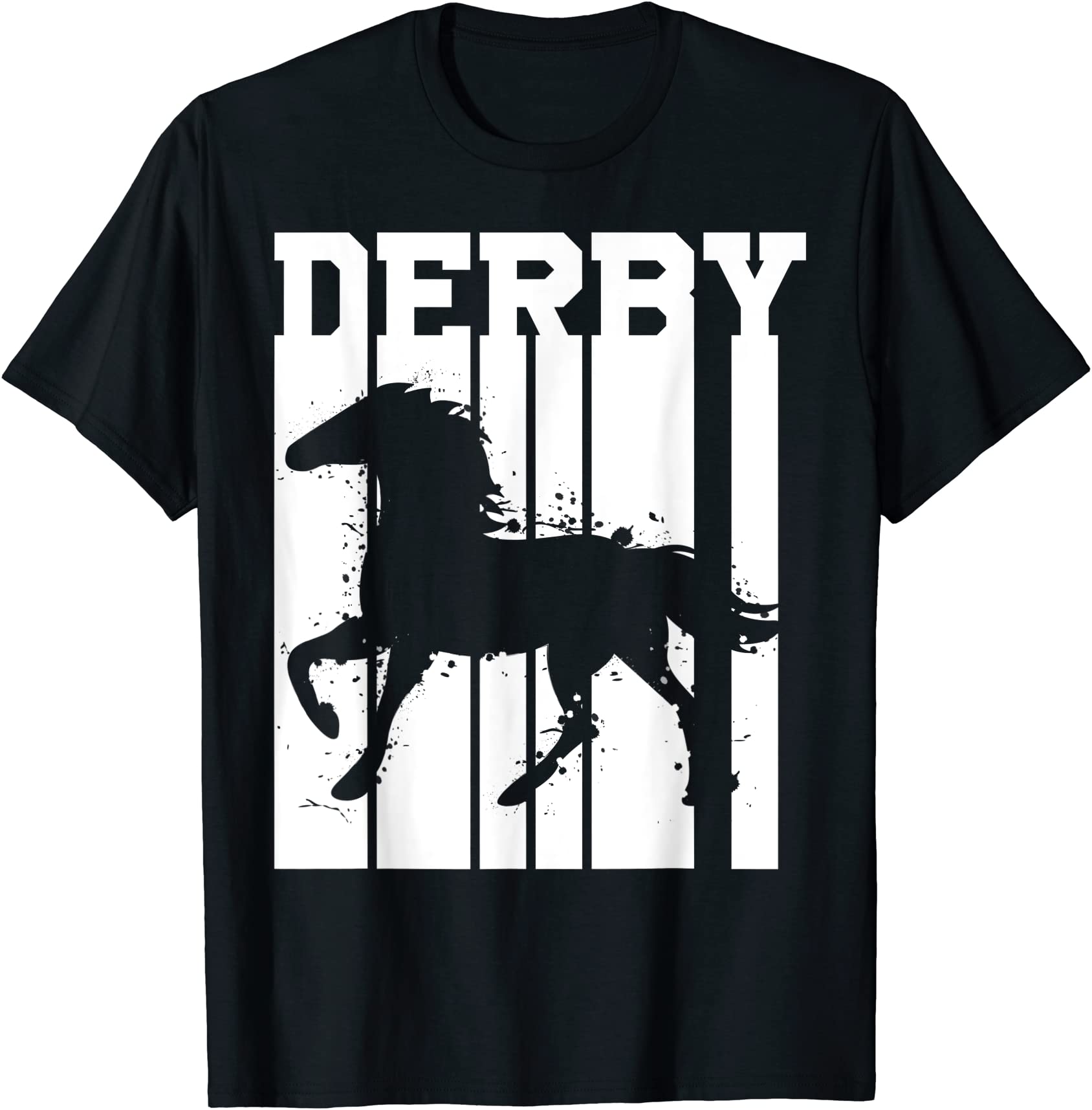 retro artistic derby horse racing tshirt men - Buy t-shirt designs
