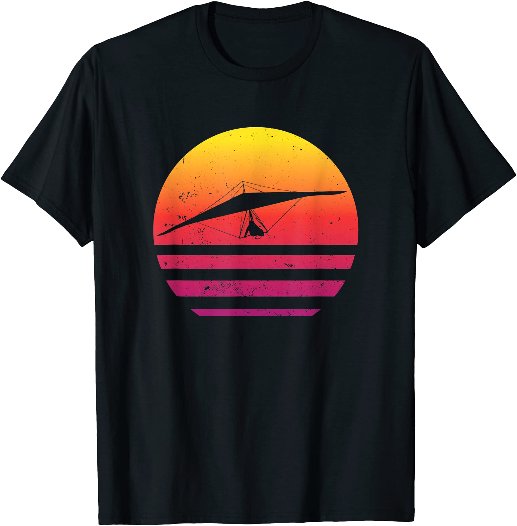 retro hang gliding vintage glider sport t shirt men - Buy t-shirt designs