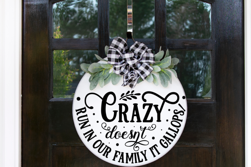 Farmhouse Funny Round Sign SVG Bundle