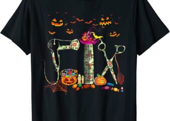 hairstylist halloween shirt