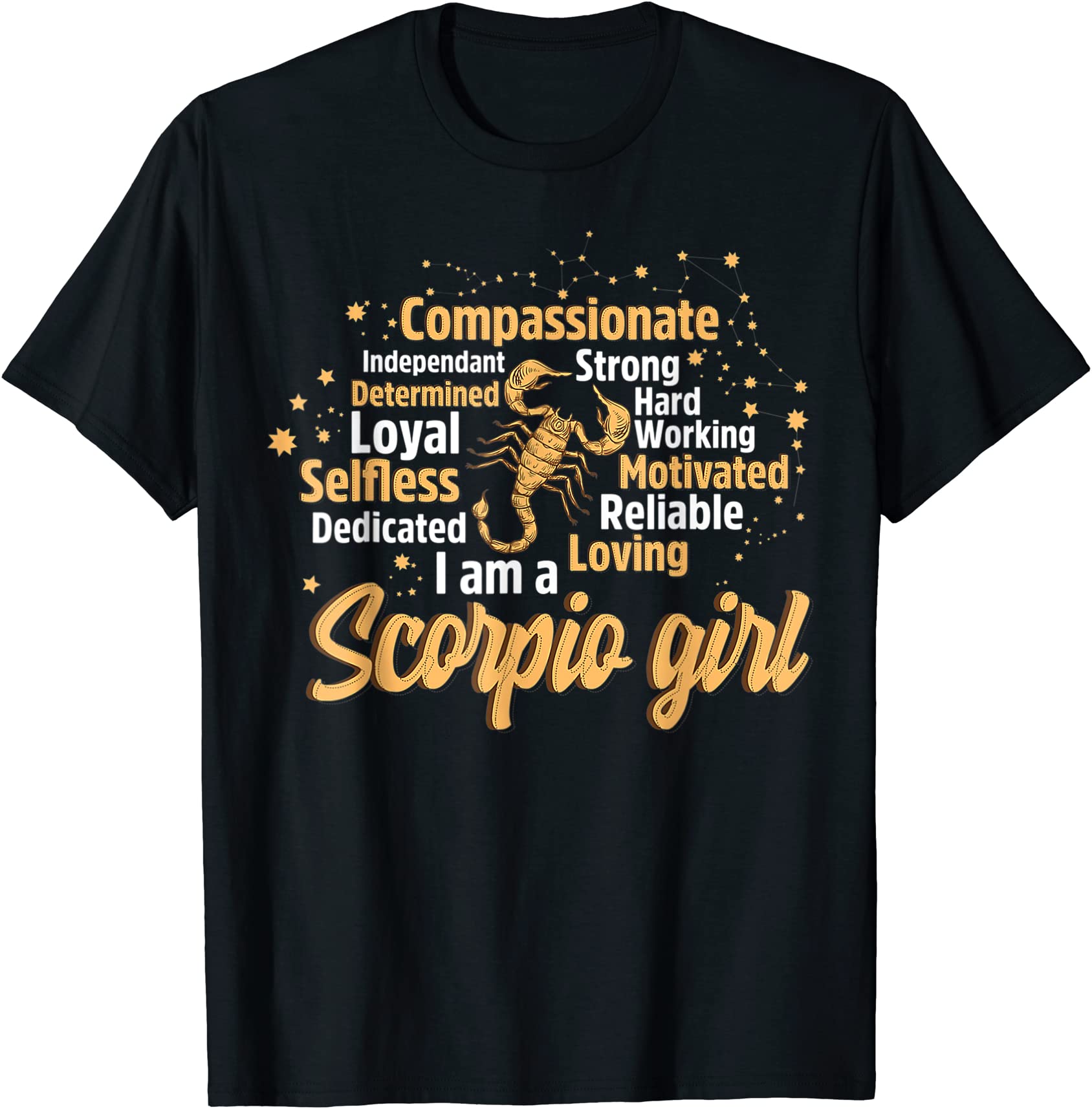 Scorpio Girl Birthday Astrology Zodiac Sign Women Scorpio T Shirt Men Buy T Shirt Designs 5744