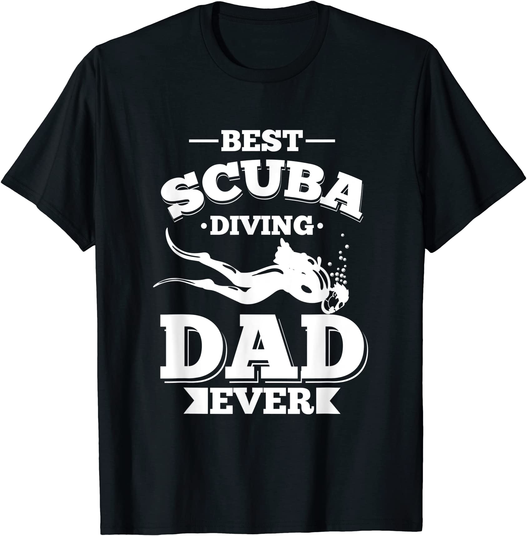 scuba diving dad shirt diver and snorkeling fathers day t shirt men ...