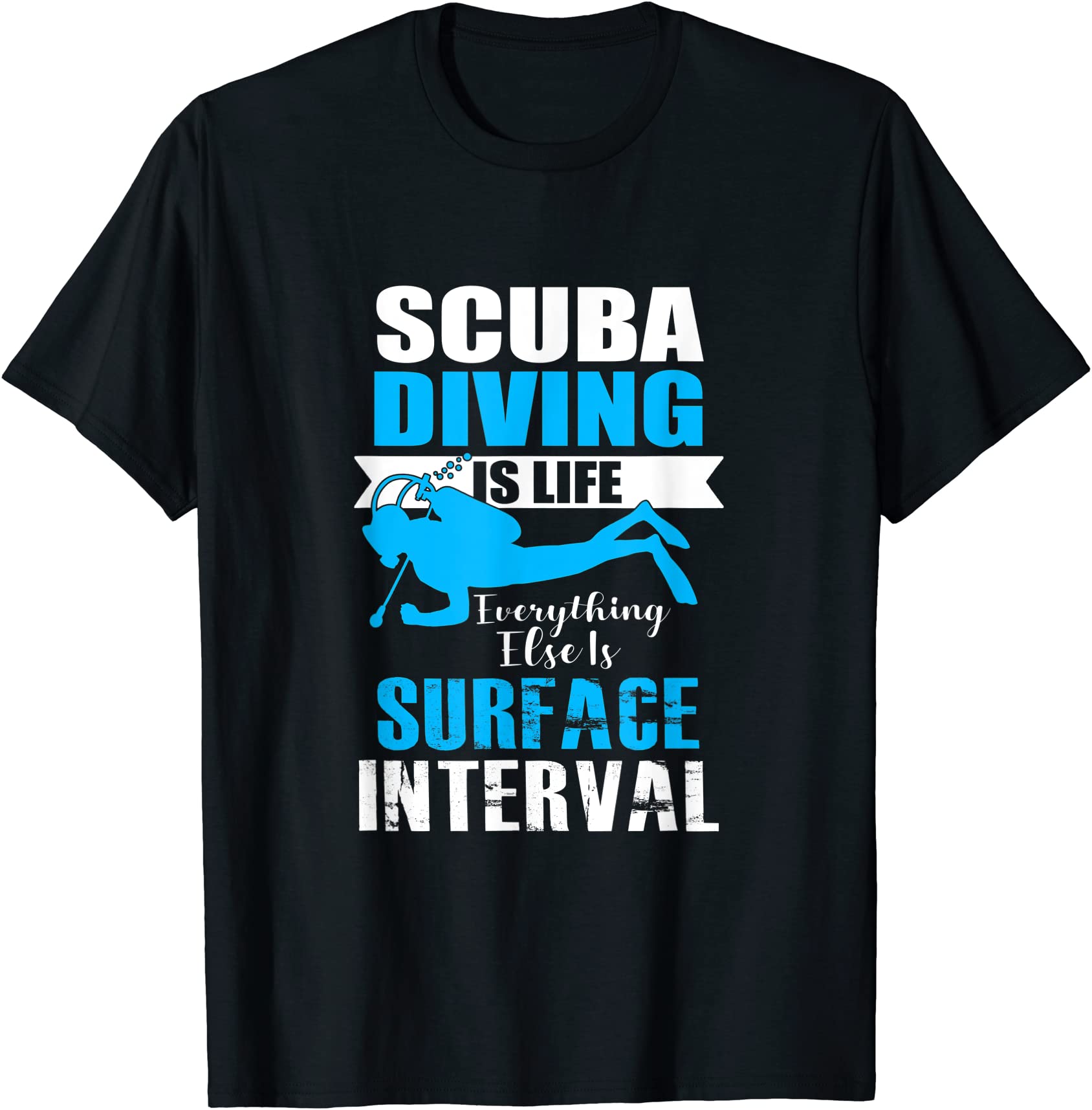 scuba diving is life scuba diving lover funny gift for men t shirt men ...