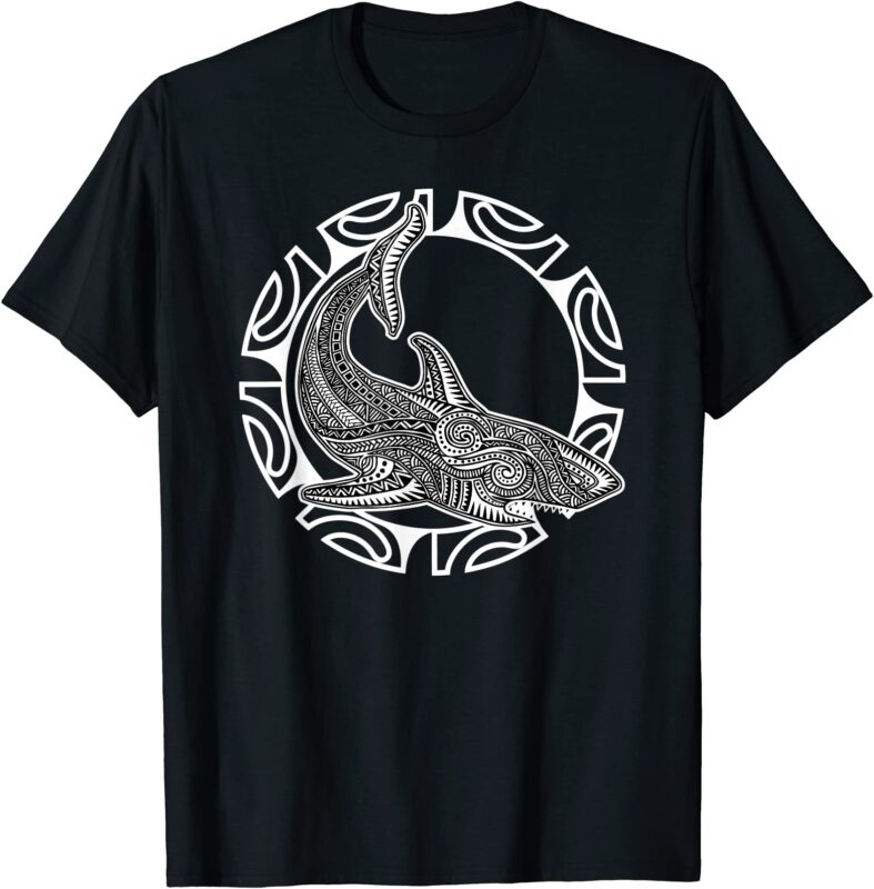 shark culture symbol haka maori dance new zealand t shirt men - Buy t ...
