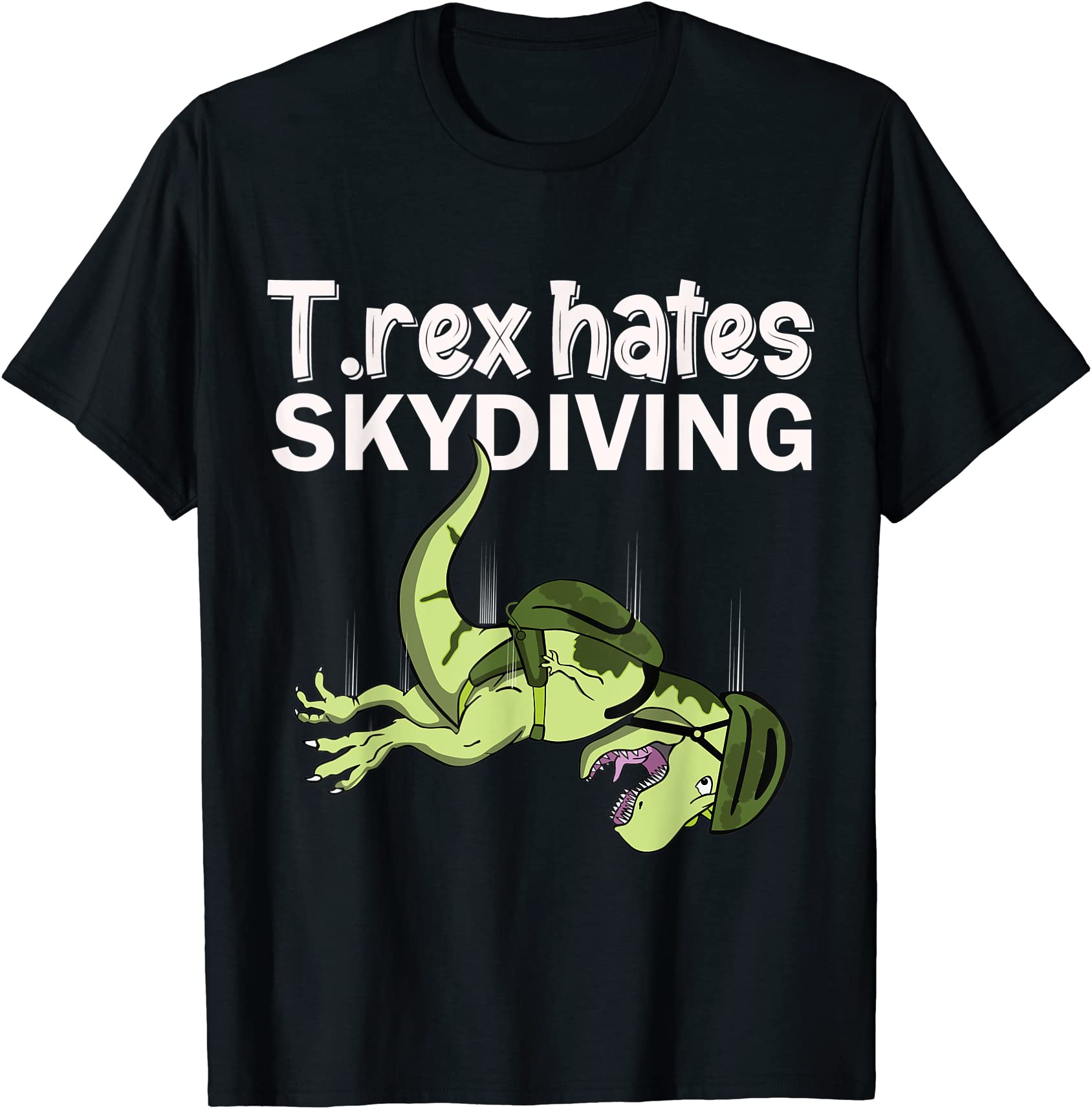 skydiving suits for men parachute skydive gear gifts t rex t shirt men ...