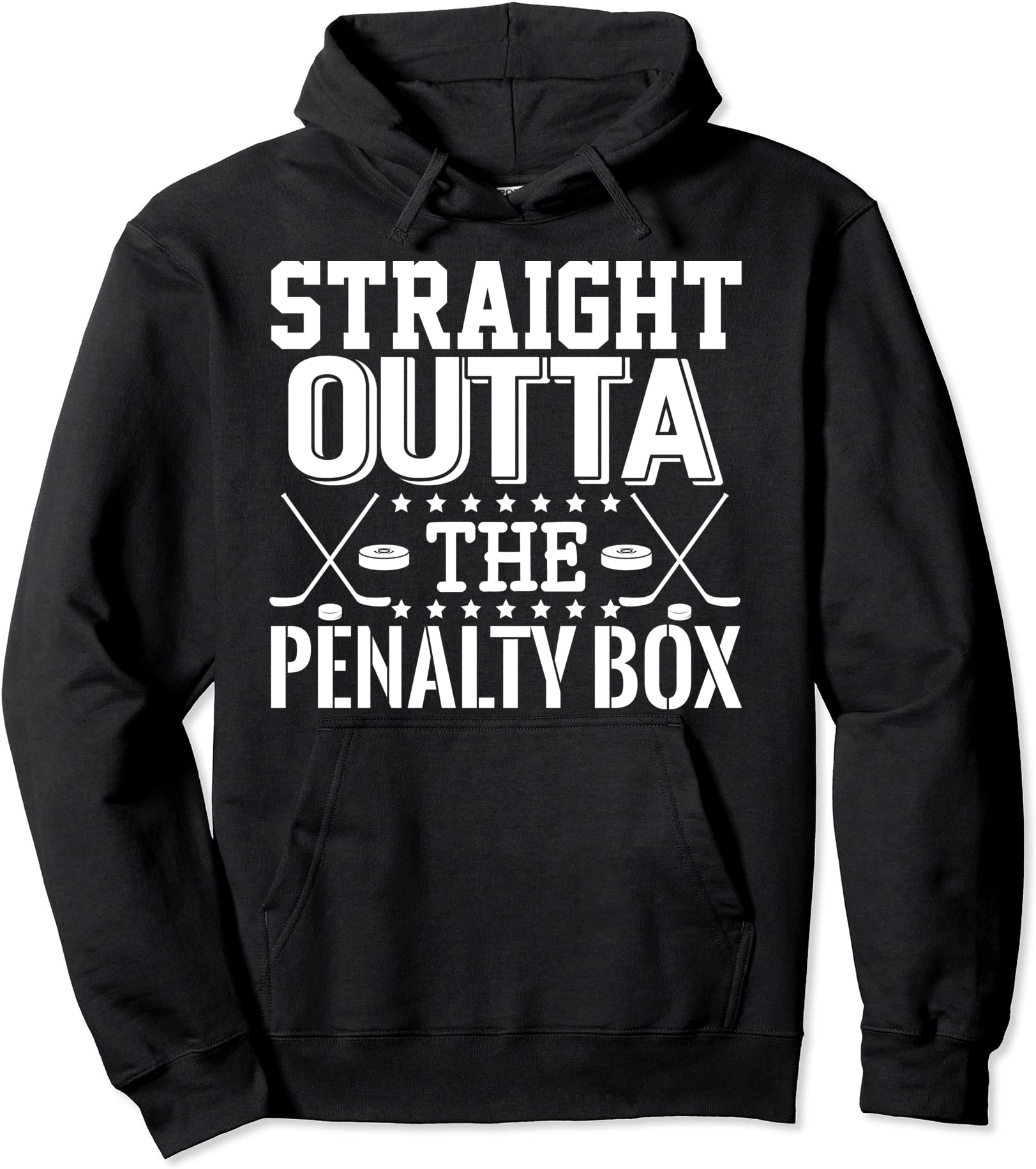 straight outta the penalty box hoodie