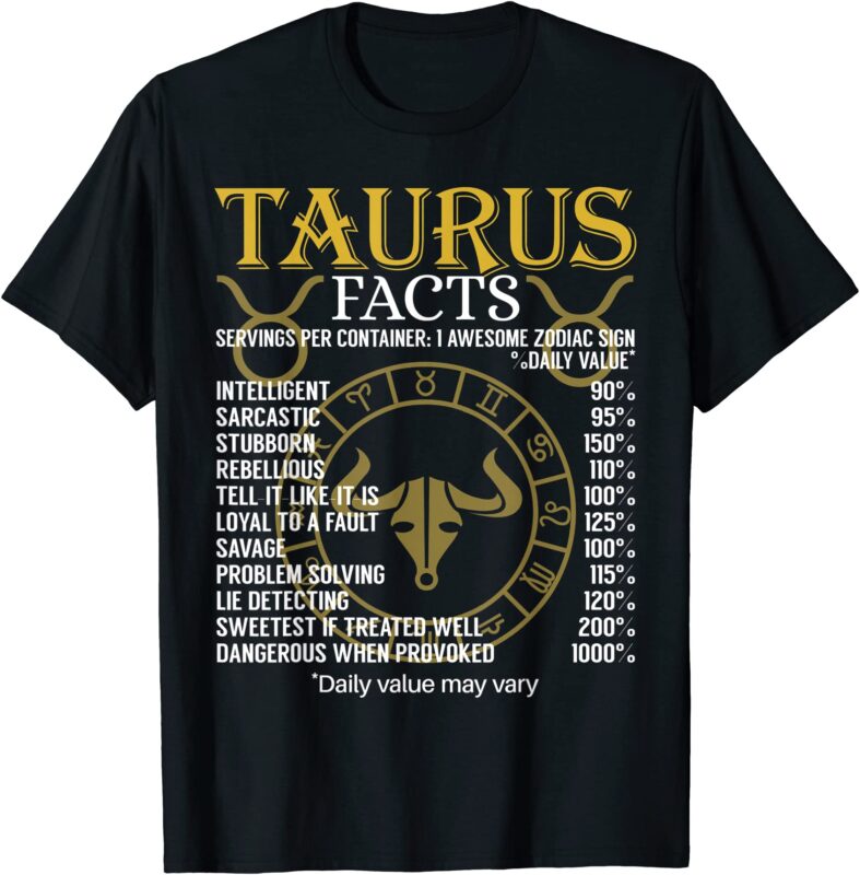 20 TAURUS PNG T-shirt Designs Bundle For Commercial Use Part 2 - Buy t ...