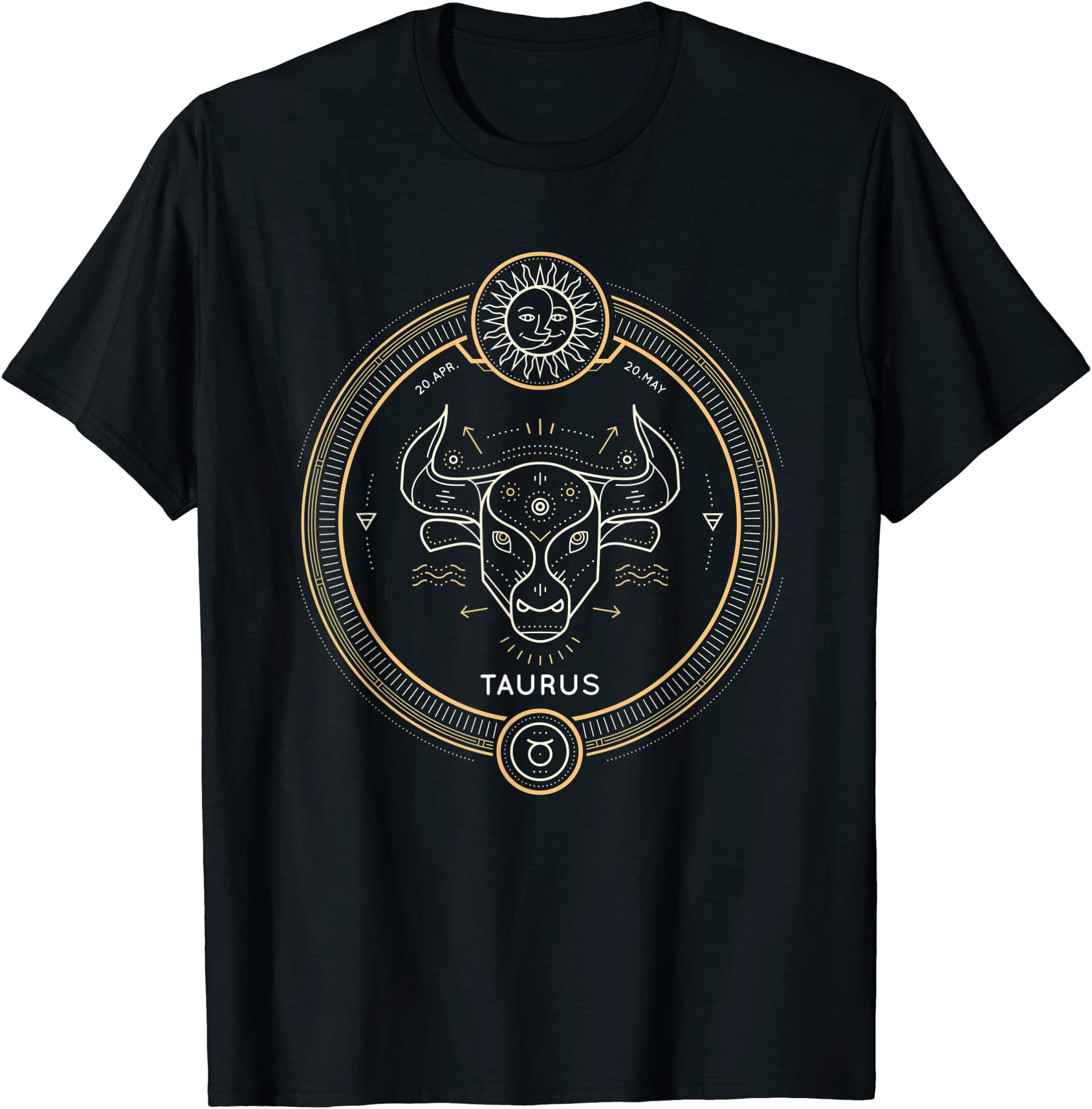 taurus zodiac horoscope astrology t shirt men - Buy t-shirt designs