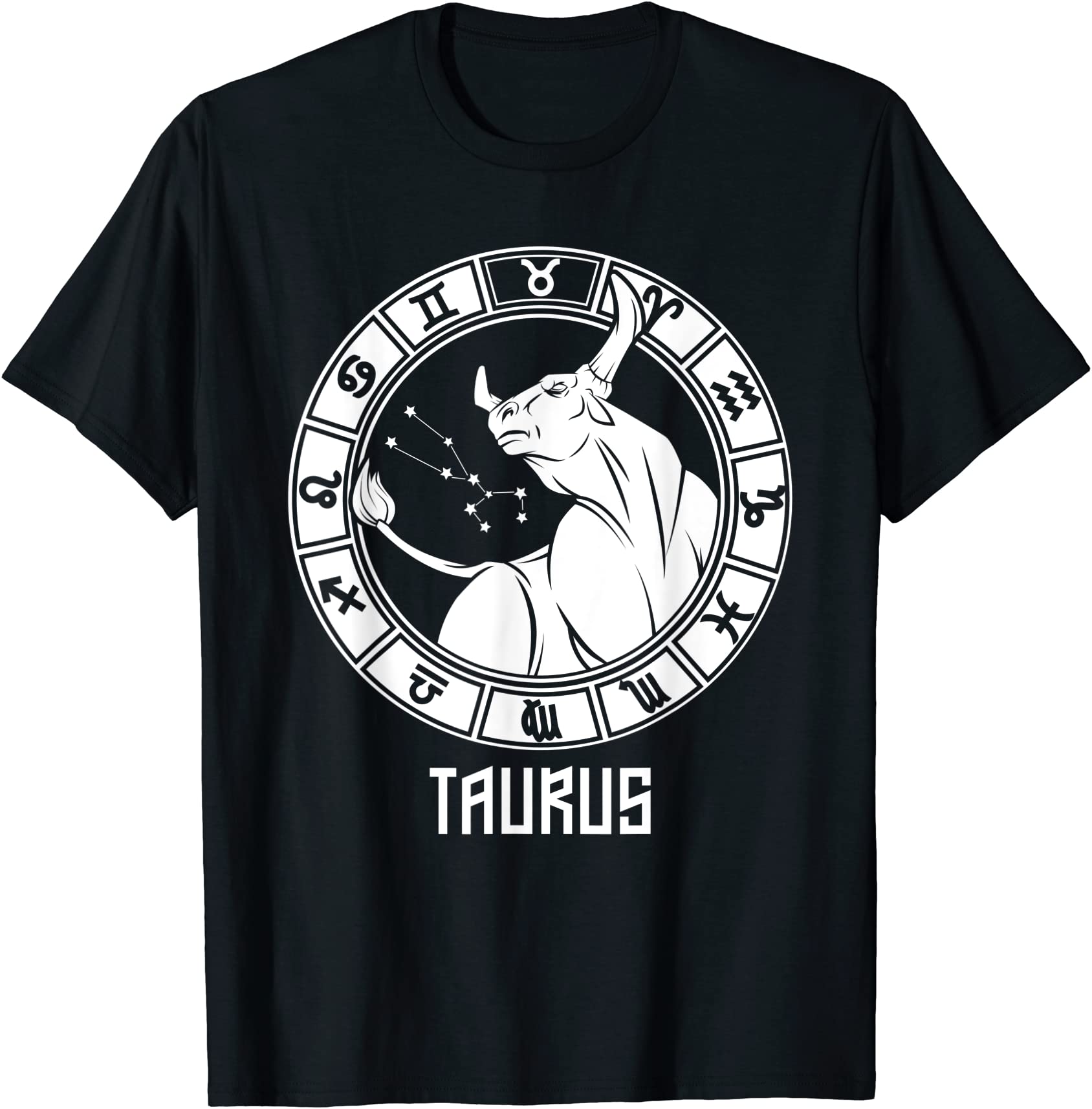 taurus zodiac sign april amp may birthday star horoscope t shirt men ...