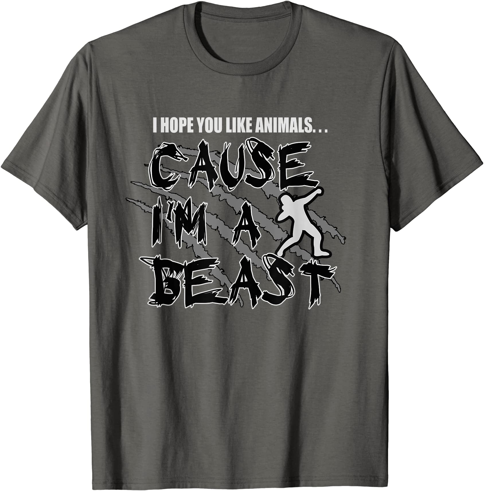 track and field shot put throw beast t shirt men - Buy t-shirt designs