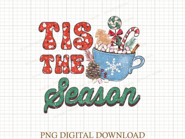 Tis the season christmas sublimation, cute winter png, christmas png, christmas party png, christmas png file, gnome coffee design