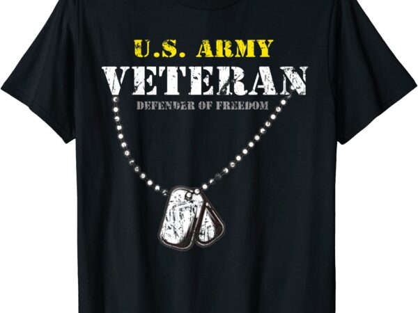 Us army proud army veteran vet gift t shirt men