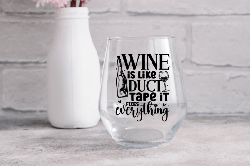 Wine quotes SVG Bundle