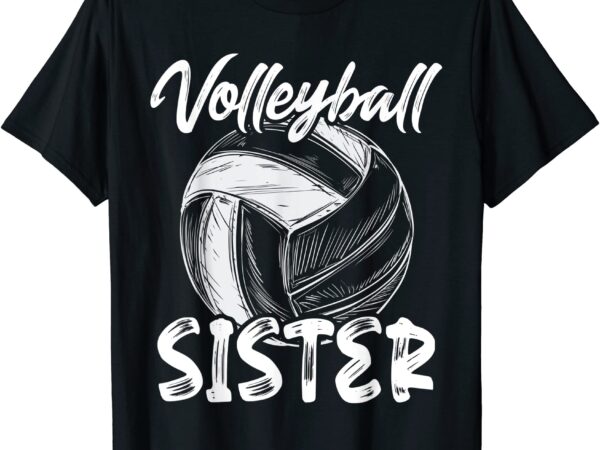 volleyball sister for women family matching players team t shirt men ...