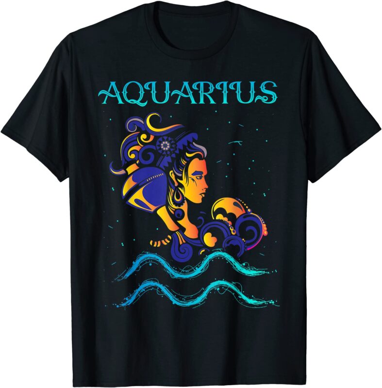 12 Aquarius PNG T-shirt Designs Bundle For Commercial Use Part 4 - Buy ...