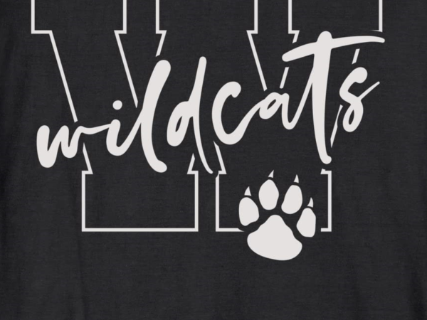 Wildcats long sleeve t shirt unisex