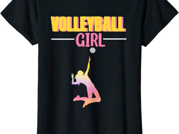 womens volleyball girl beach volleyball player volleyball team t shirt ...
