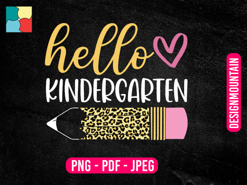 Kindergarten sublimation bundle design