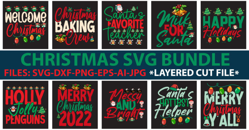 Christmas SVG Bundle