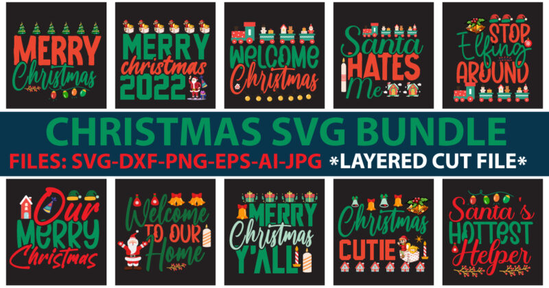 Christmas SVG Bundle