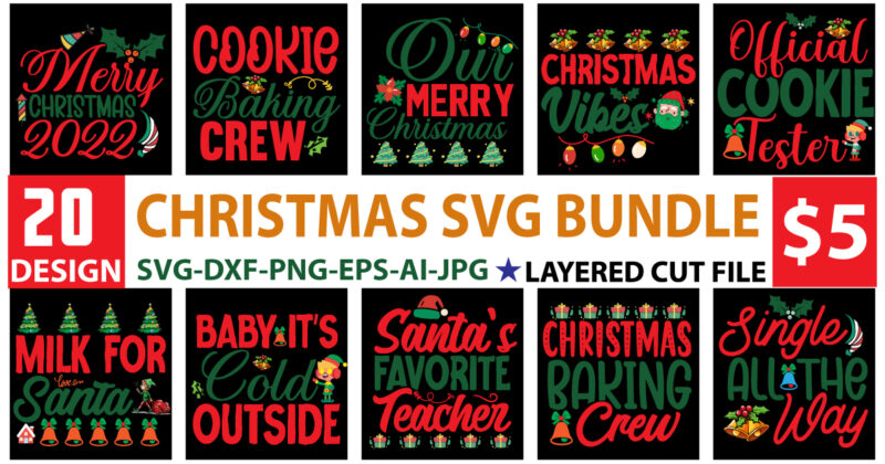 Christmas SVG Bundle