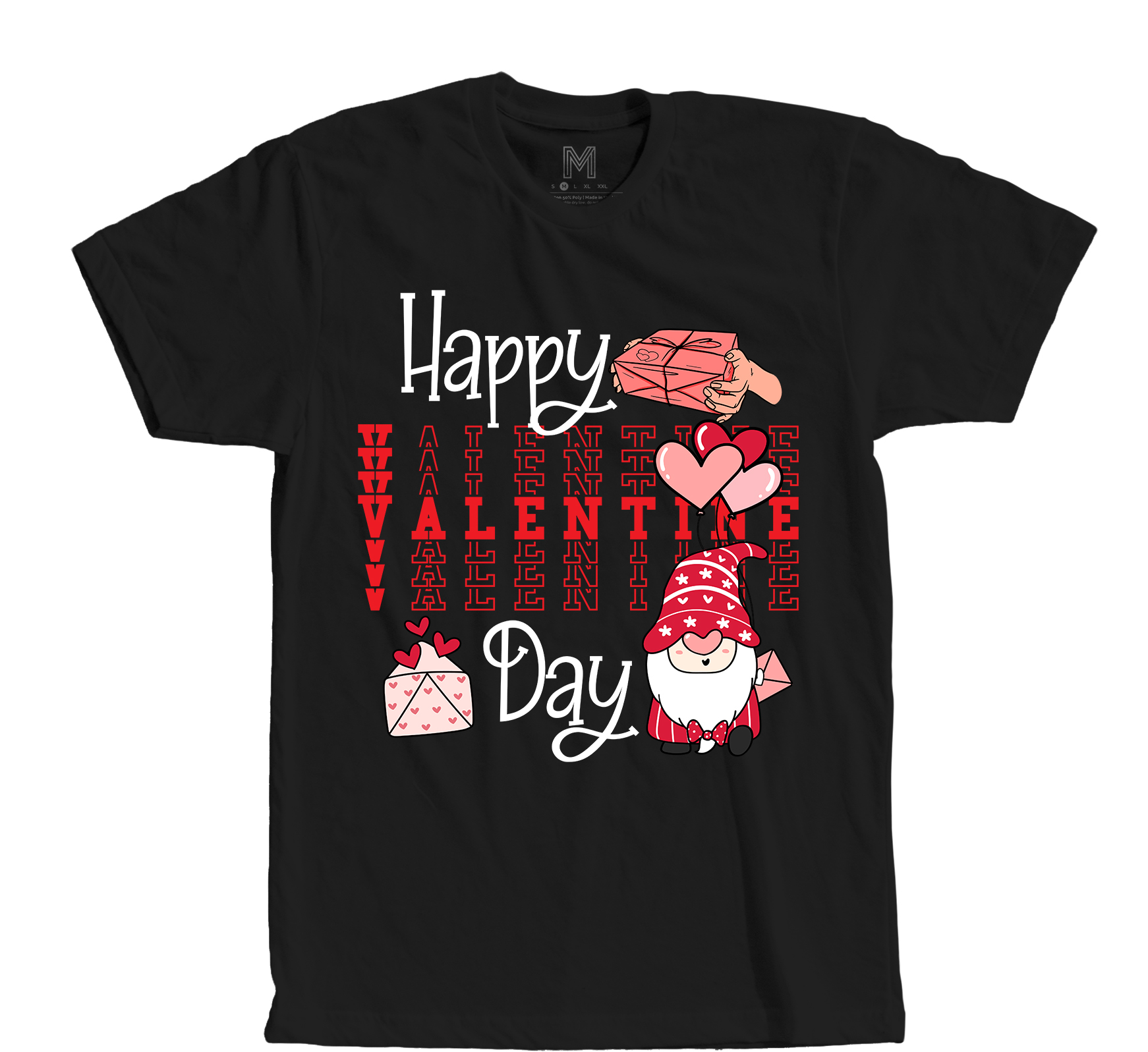Happy Valentine Day T-Shirt Design, Happy Valentine Day SVG Cut File ...